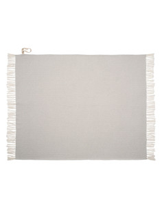 Plaid personnalisé en coton recyclé 130x160 cm "YOVAX" | SIP19