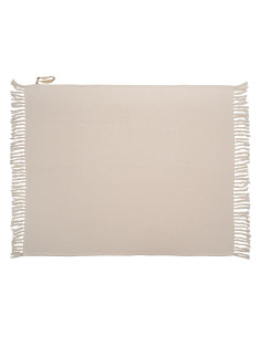 Plaid personnalisé en coton recyclé 130x160 cm "YOVAX" | SIP19