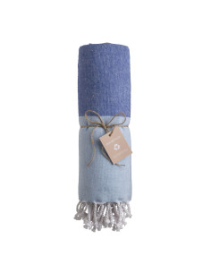 Fouta personnalisable en coton recyclé 180g "BLAIR" | SIP19
