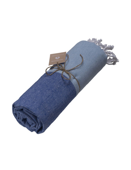 Fouta personnalisable en coton recyclé 180g "BLAIR" | SIP19