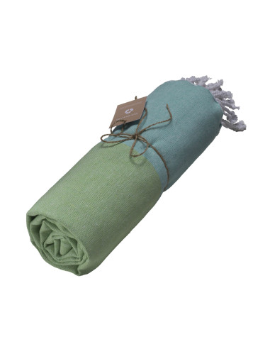 FOUTA PERSONNALISABLE EN COTON RECYCLÉ 180G "BLAIR" 90x170cm