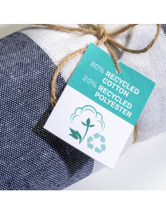 Fouta à personnaliser en coton recyclé 180g "KEMIX" | SIP19