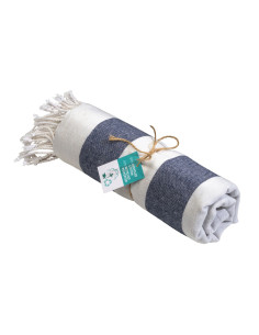 Fouta à personnaliser en coton recyclé 180g "KEMIX" | SIP19