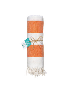 Fouta à personnaliser en coton recyclé 180g "KEMIX" | SIP19