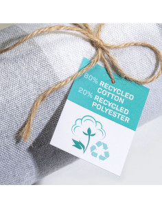 Fouta à personnaliser en coton recyclé 180g "KEMIX" | SIP19