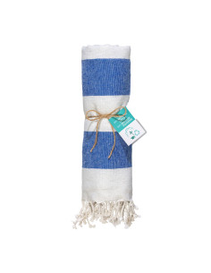 Fouta à personnaliser en coton recyclé 180g "KEMIX" | SIP19