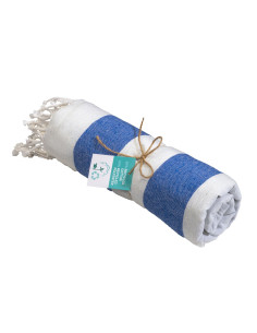 Fouta à personnaliser en coton recyclé 180g "KEMIX" | SIP19
