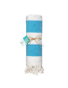 Fouta à personnaliser en coton recyclé 180g "KEMIX" | SIP19