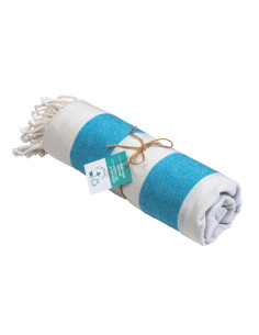 Fouta à personnaliser en coton recyclé 180g "KEMIX" | SIP19