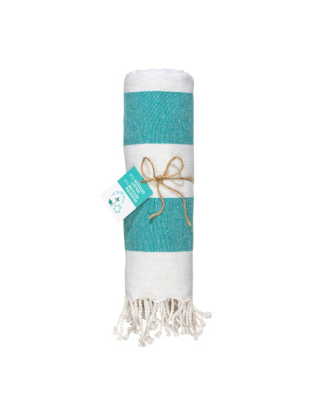 Fouta à personnaliser en coton recyclé 180g "KEMIX" | SIP19