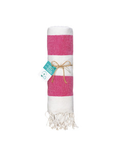 Fouta à personnaliser en coton recyclé 180g "KEMIX" | SIP19