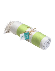 Fouta à personnaliser en coton recyclé 180g "KEMIX" | SIP19