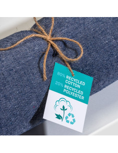 Fouta à personnaliser en coton recyclé 180g "TURMO" | SIP19
