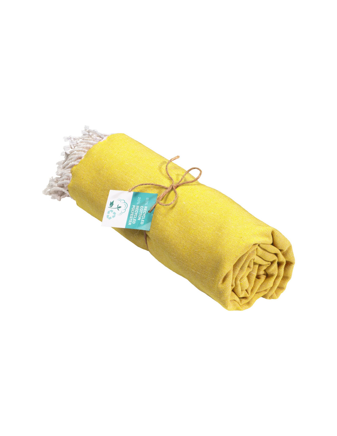 Fouta à personnaliser en coton recyclé 180g "TURMO" | SIP19