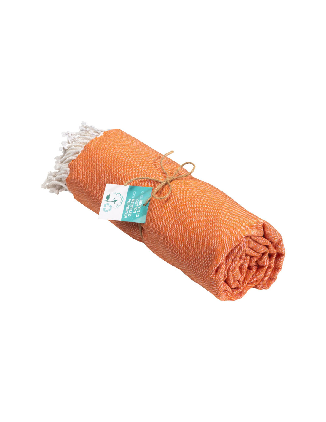 Fouta à personnaliser en coton recyclé 180g "TURMO" | SIP19