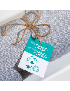 Fouta à personnaliser en coton recyclé 180g "TURMO" | SIP19