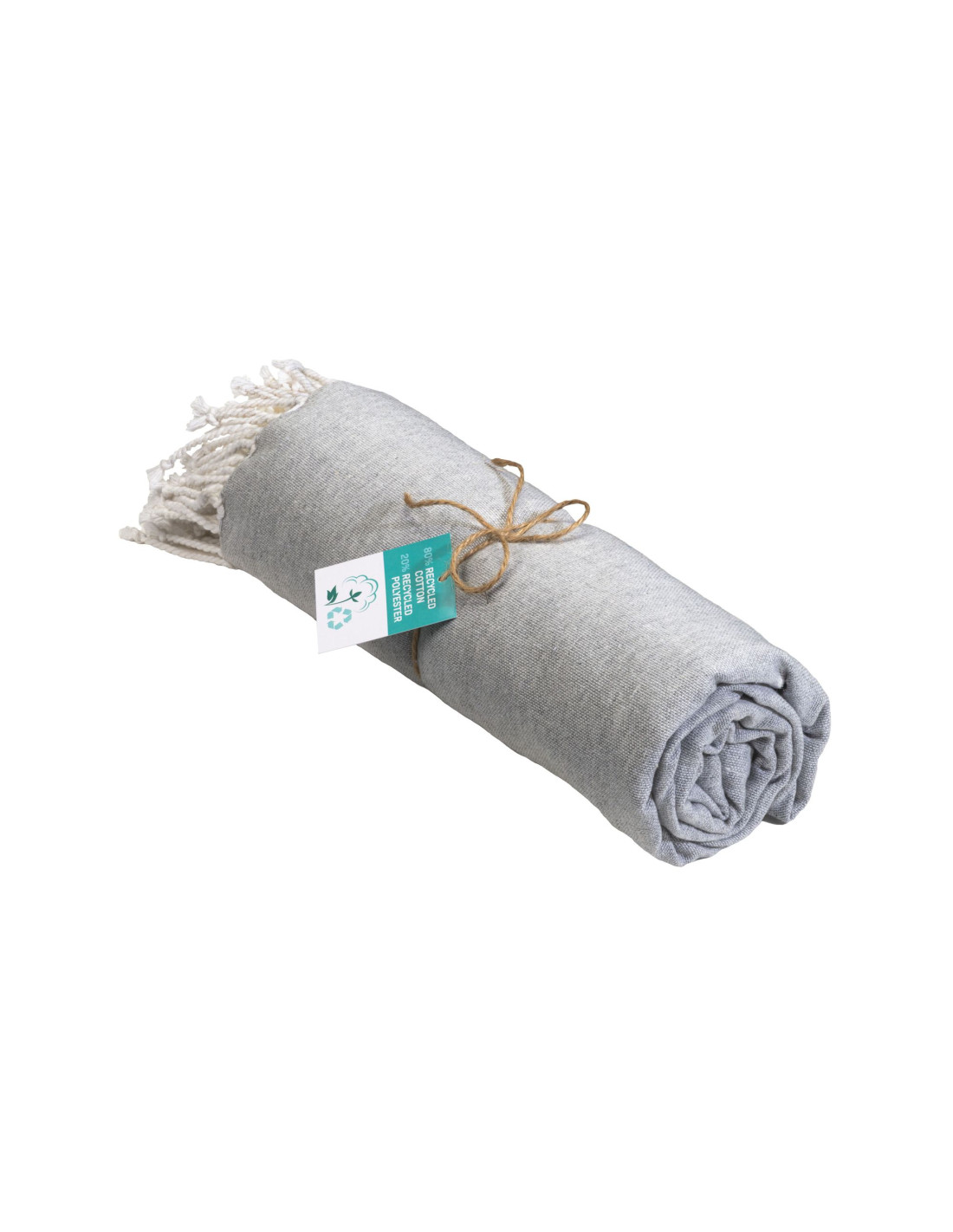 Fouta à personnaliser en coton recyclé 180g "TURMO" | SIP19