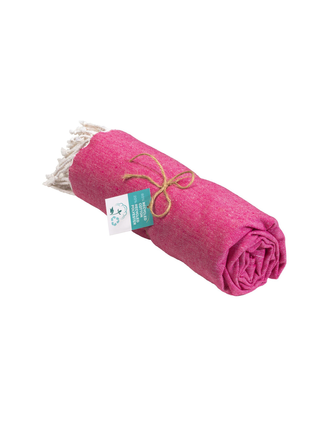 Fouta à personnaliser en coton recyclé 180g "TURMO" | SIP19