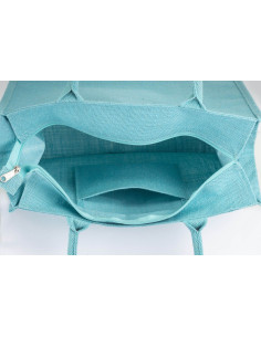 Sac cabas publicitaire en jute et coton "FANI" | SIP19