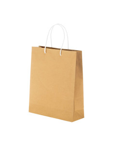 Sac cadeau personnalisé en papier recyclé "ZALTA" | SIP19