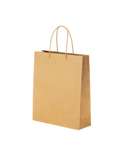 Sac cadeau personnalisé en papier recyclé "ZALTA" | SIP19