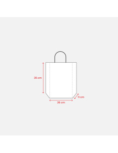Sac cadeau imprimable en papier recyclé "XUMIR" | SIP19