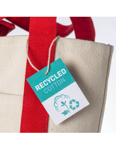 Petit sac cabas à personnaliser en coton recyclé 340g "DREXA" | SIP19