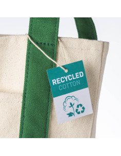 Petit sac cabas à personnaliser en coton recyclé 340g "DREXA" | SIP19