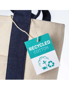 Petit sac cabas à personnaliser en coton recyclé 340g "DREXA" | SIP19