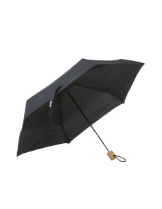 Mini parapluie personnalisé en RPET et bois "FONIX" | SIP19