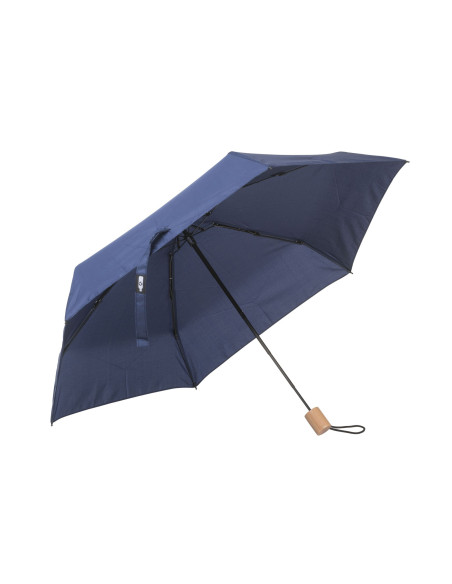 Mini parapluie personnalisé en RPET et bois "FONIX" | SIP19