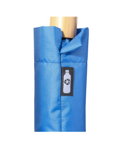Mini parapluie personnalisé en RPET et bois "FONIX" | SIP19
