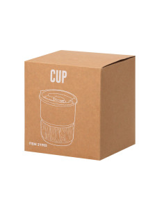 Mug personnalisable en bois et acier inox 250ml "GASKING" | SIP19