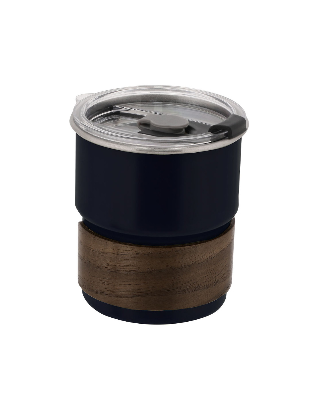 Mug personnalisable en bois et acier inox 250ml "GASKING" | SIP19