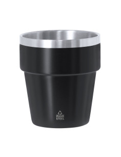 Tasse à café personnalisée en acier recyclé 250ml "MAYDEN" | SIP19