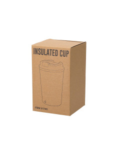 Mug isotherme personnalisable en inox recyclé 350ml "THIRA" | SIP19