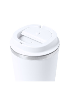 Mug isotherme personnalisable en inox recyclé 350ml "THIRA" | SIP19
