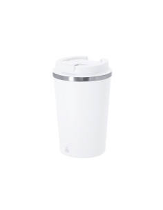 Mug isotherme personnalisable en inox recyclé 350ml "THIRA" | SIP19