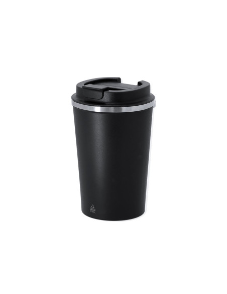 Mug isotherme personnalisable en inox recyclé 350ml "THIRA" | SIP19