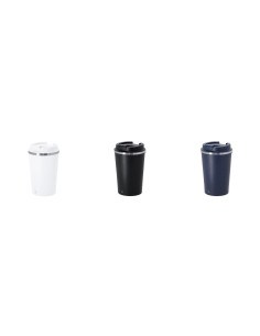 Mug isotherme personnalisable en inox recyclé 350ml "THIRA" | SIP19