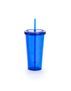 Verre personnalisé avec paille 750ml "TRINOX" | SIP19