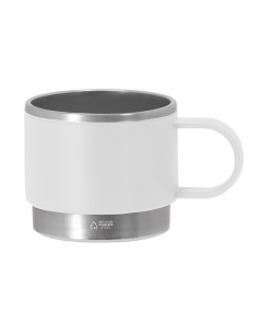 Mug personnalisé en acier inox et PP recyclé 140ml "BLAKENT" | SIP19