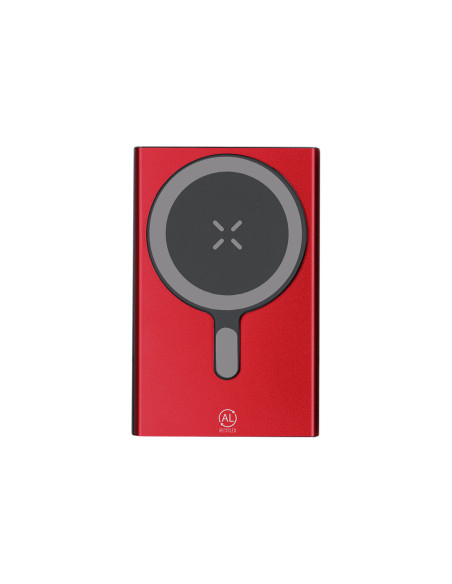 Powerbank personnalisée en aluminium recyclé 5000 mAh "BERTEX" | SIP19