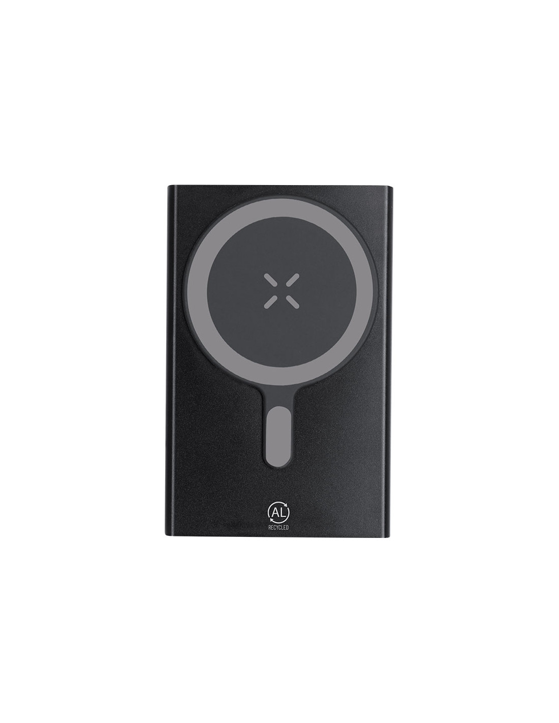 Powerbank personnalisée en aluminium recyclé 5000 mAh "BERTEX" | SIP19