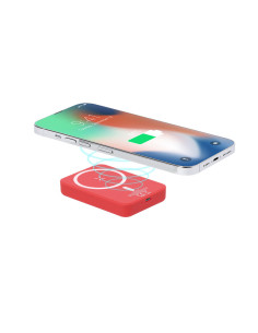 Powerbank à induction personnalisé en ABS 5000 mAh "TUDELAK" | SIP19