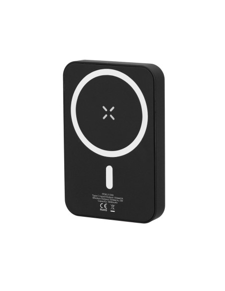 Powerbank à induction personnalisé en ABS 5000 mAh "TUDELAK" | SIP19