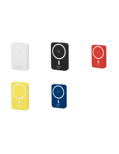 Powerbank à induction personnalisé en ABS 5000 mAh "TUDELAK" | SIP19