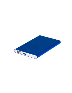 Powerbank personnalisé en aluminium recyclé 4000 mAh "BACKEN" | SIP19