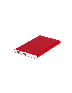 Powerbank personnalisé en aluminium recyclé 4000 mAh "BACKEN" | SIP19