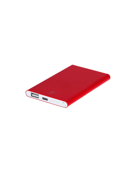 Powerbank personnalisé en aluminium recyclé 4000 mAh "BACKEN" | SIP19
